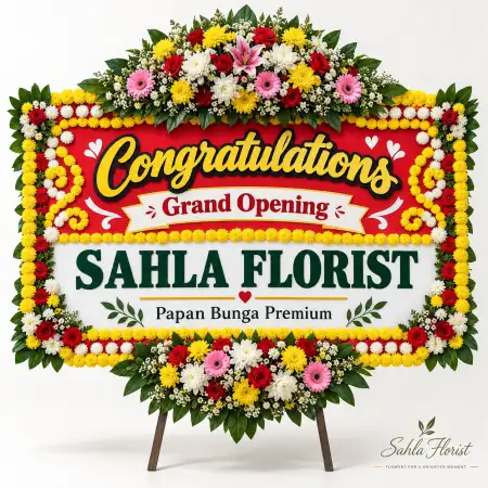 Papan Bunga Ucapan Selamat Rs Carolus
